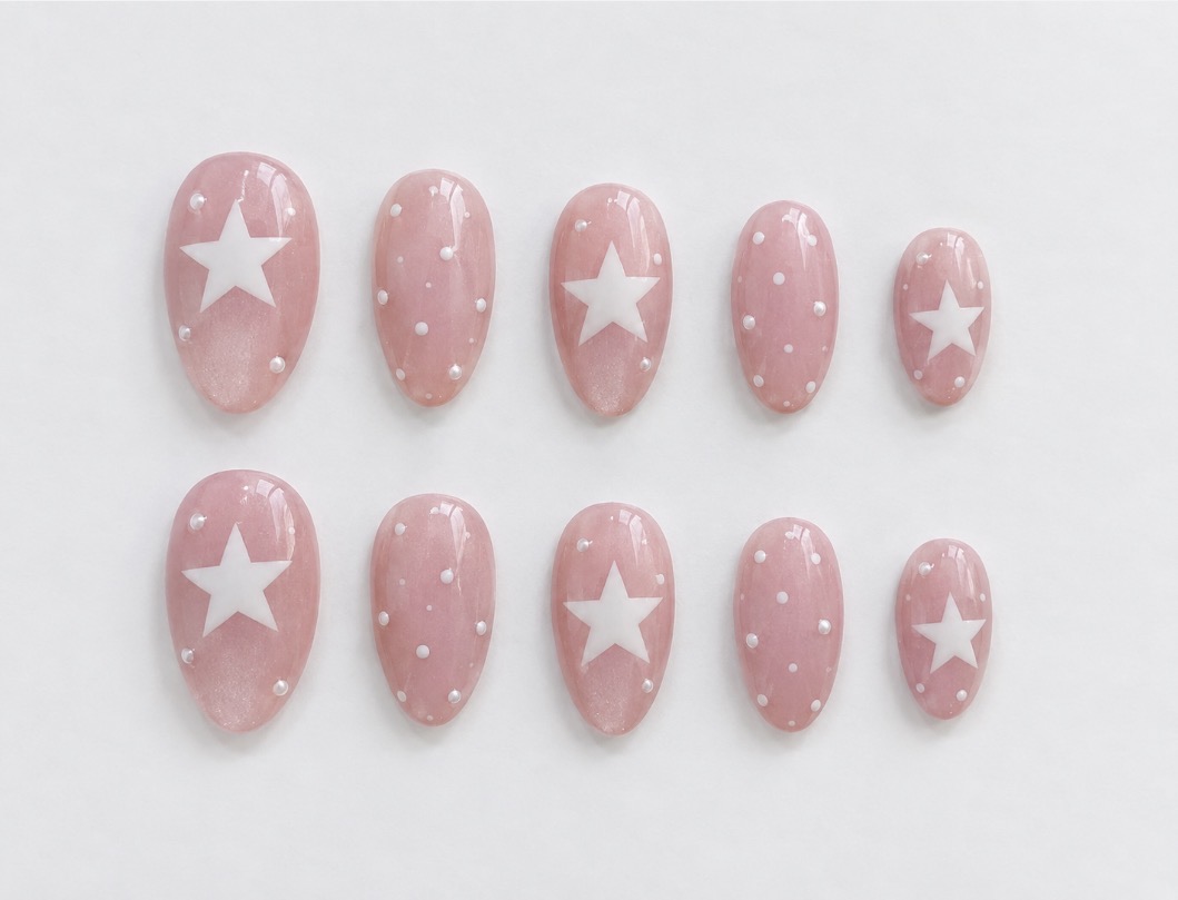 Yoonchae — Jelly Star Nails